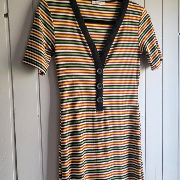 ZARA Freaks n' Geeks Midi Dress - Picture 2 of 8